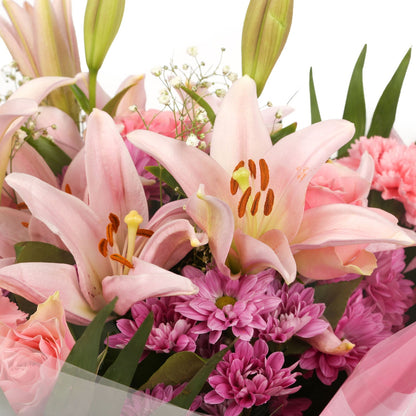 A Lovely Pink Breeze Bouquet